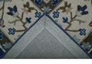 Traditional Blue and Beige Oriental Hand-Tufted Wool Area Rug by The Rug Decor