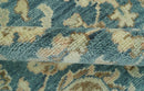 Teal Oushak Hand Knotted Wool Area Rug - Traditional Artisan by The Rug Decor