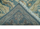Teal Oushak Hand Knotted Wool Area Rug - Traditional Artisan by The Rug Decor