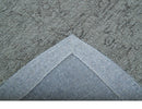 Custom Made Traditional Transitional Gray Hand Tufted wool rug