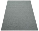 Custom Made Traditional Transitional Gray Hand Tufted wool rug