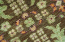 Custom Made Traditional Tribal Beige And Brown Hand Knotted wool area rug by The Rug Decor
