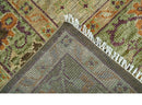 Custom Made Traditional Tribal Beige And Brown Hand Knotted wool area rug by The Rug Decor