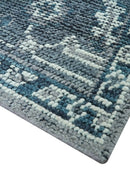 Hand Knotted Turkish Wool Area Rug Gray - Traditional Motifs by The Rug Decor
