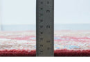 Red and Brown Turkish Hand-Knotted Wool Rug Traditional Design by The Rug Decor