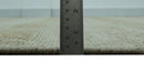 Hand Knotted Beige and Camel Wool Area Rug - Transitional Classic Contemporary Style by The Rug Decor