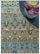 Custom Made Turkish Design Multi color Hand Knotted Wool Rug