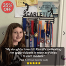 Customized Medal Display Hanger