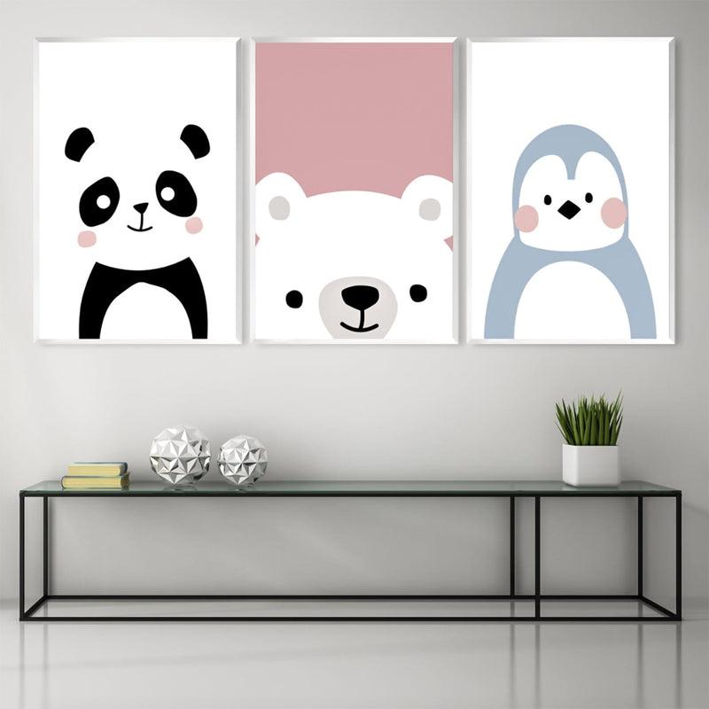 Cute Animals Canvas