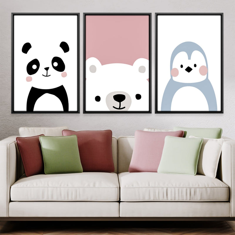 Cute Animals Canvas