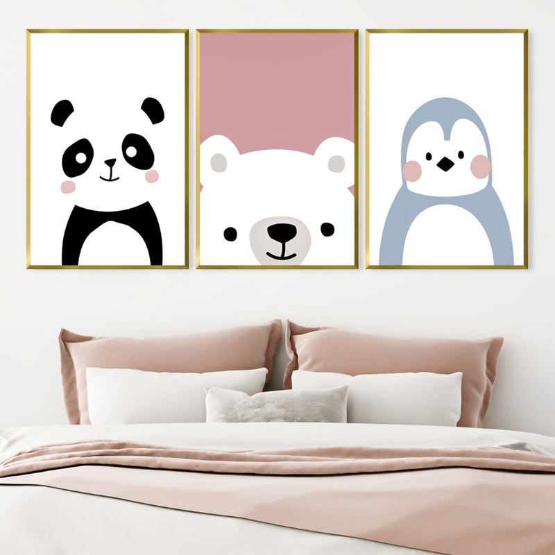 Cute Animals Canvas