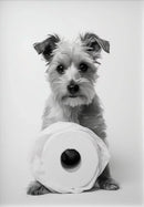 GobekUsa Cute Animals Canvas Wall Art for Bathroom