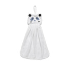 Cute cartoon animal hand towel set for kitchen and bathroom decor by Decorbites