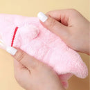 Cute cartoon animal hand towel thickened plush kitchen towel by Decorbites