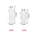 Cute cat beverage bottle for kitchen portable coffee and juice cup by Decorbites