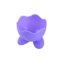 Cute colorful silicone egg cup holder kitchen breakfast tool by Decorbites