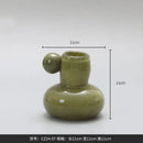 GobekUsa Cute Glass Ball Candle Holder Home Decor Aromatherapy Candelabrum
