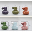 GobekUsa Cute Glass Ball Candle Holder Home Decor Aromatherapy Candelabrum