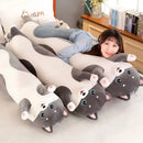 GobekUsa Husky Dog Side Sleep Body Pillow - Cute Sofa Bed Decoration & Gift