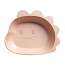 Cute green bear shape fruit plate set of 4 kitchen snack dish by Decorbites