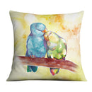 Cute Love Birds Cushion
