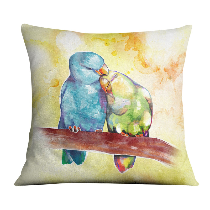 Cute Love Birds Cushion