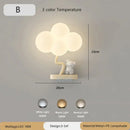 GobekUsa Cloud Shape LED Baby Room Wall Lamp - Eye Care Bedroom Fixture