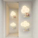GobekUsa Cloud Shape LED Baby Room Wall Lamp - Eye Care Bedroom Fixture