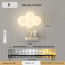 GobekUsa Cloud Shape LED Baby Room Wall Lamp - Eye Care Bedroom Fixture