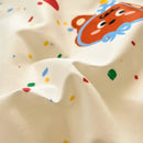 GobekUsa Cotton Floral Print Bedding Set: Comfortable Sleep Quilt Cover & Fitted Sheet in All Seasons
