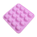 Cute pig head pink silicone cake mold kitchen ice cube tray by Decorbites