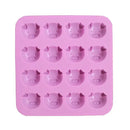 Cute pig head pink silicone cake mold kitchen ice cube tray by Decorbites