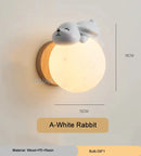 GobekUsa Cartoon Animal Wall Light for Bedroom Lighting
