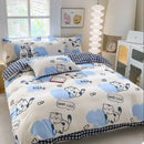 GobekUsa Cute Printed Cotton Duvet Cover for Double Queen Bed - Cozy & Non-Fading
