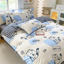 GobekUsa Cute Printed Cotton Duvet Cover for Double Queen Bed - Cozy & Non-Fading