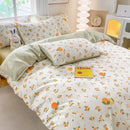 GobekUsa Cute Printed Cotton Duvet Cover for Double Queen Bed - Cozy & Non-Fading