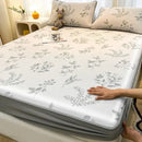 GobekUsa Cooling Ice Silk Mattress - 3Pcs, High Quality, Simple Pattern, Anti-Wrinkles.