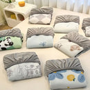 GobekUsa Cooling Ice Silk Mattress - 3Pcs, High Quality, Simple Pattern, Anti-Wrinkles.