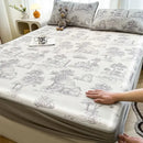 GobekUsa Cooling Ice Silk Mattress - 3Pcs, High Quality, Simple Pattern, Anti-Wrinkles.