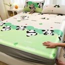 GobekUsa Cooling Ice Silk Mattress - 3Pcs, High Quality, Simple Pattern, Anti-Wrinkles.