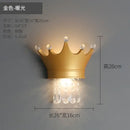 GobekUsa Cute Resin Crystal Wall Sconce | Children's Room Decoration Light