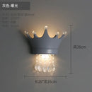 GobekUsa Cute Resin Crystal Wall Sconce | Children's Room Decoration Light