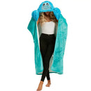 GobekUsa Cute Leopard Flannel Lap Blanket - Soft & Warm Autumn Shawl Blanket
