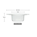 Cute straw hat glass bowl dining room dessert dish by Decorbites