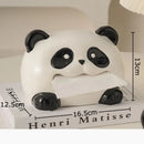 GobekUsa Cartoon Puppy Tissue Box: Cute Animals Ceramic Desk Decoration & Paper Towel Case