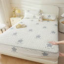 GobekUsa Cute Cartoon Pattern Cooling Fitted Sheet with Natural Latex Fabric
