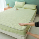 GobekUsa Cute Cartoon Pattern Cooling Fitted Sheet with Natural Latex Fabric