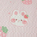 GobekUsa Cute Cartoon Pattern Cooling Fitted Sheet with Natural Latex Fabric