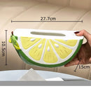 GobekUsa Lemon Ceramic Tissue Box - Cute Table Decoration - Bedside Paper Towel Case