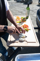 Cutting Board Side Table by HitchFire